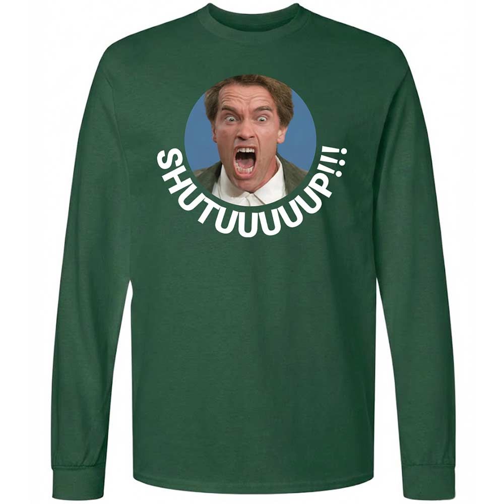 Long Sleeve T-Shirt - 57V9HE4Q - Forest Green - 4