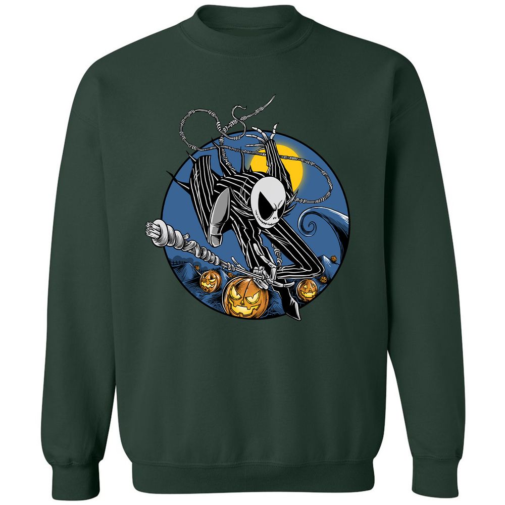 Classic Unisex Sweatshirt - ZV51XTMG - Forest Green - 4