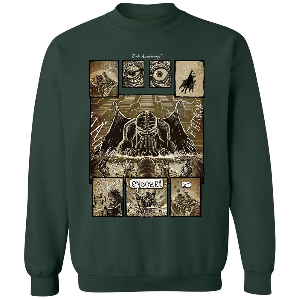 Classic Unisex Sweatshirt - 7L1XHP38 - Forest Green - 4