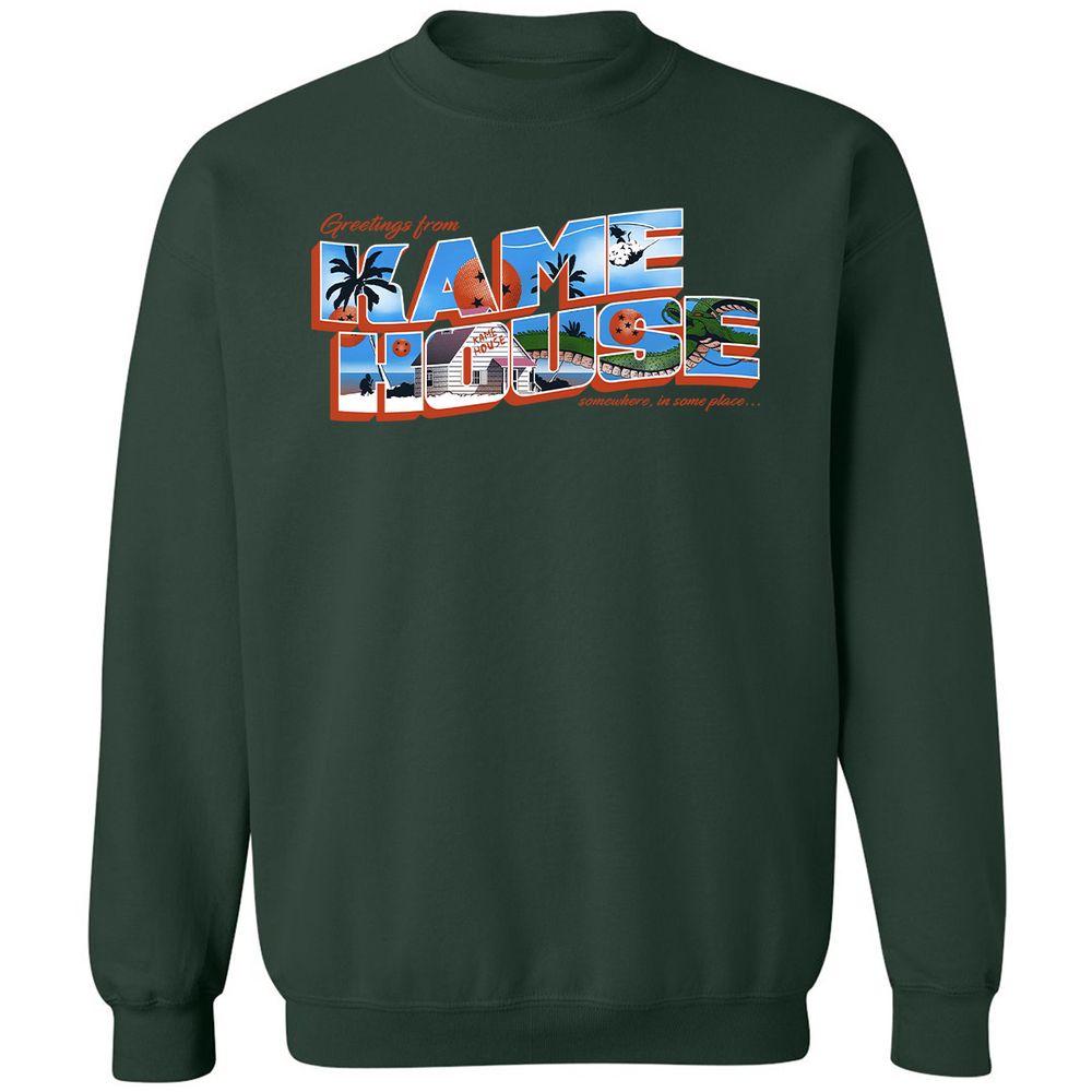 Classic Unisex Sweatshirt - E341C3VY - Forest Green - 4