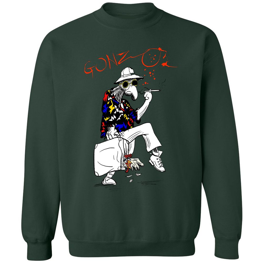 Classic Unisex Sweatshirt - XC9TEL2T - Forest Green - 4