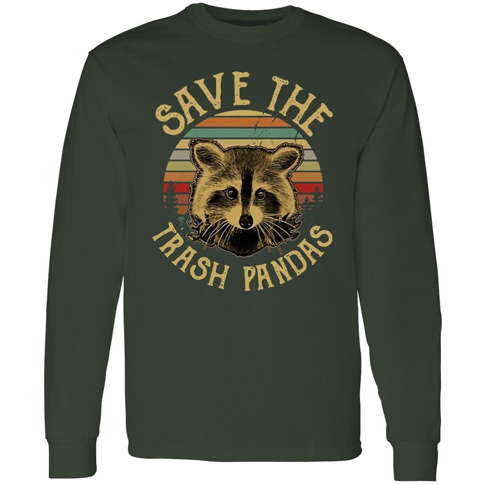 Long Sleeve T-Shirt - RETZCB4M - Forest Green - 4