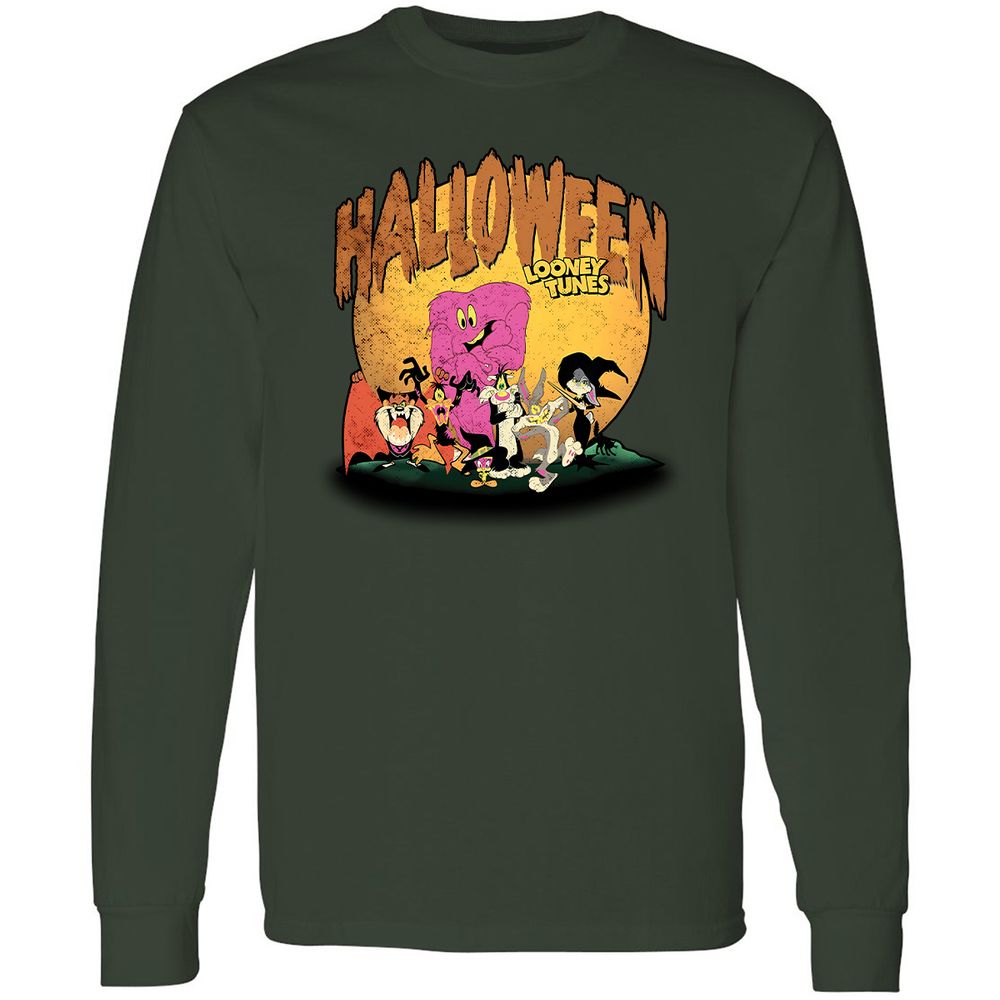 Long Sleeve T-Shirt - JB8MH66J - Forest Green - 4