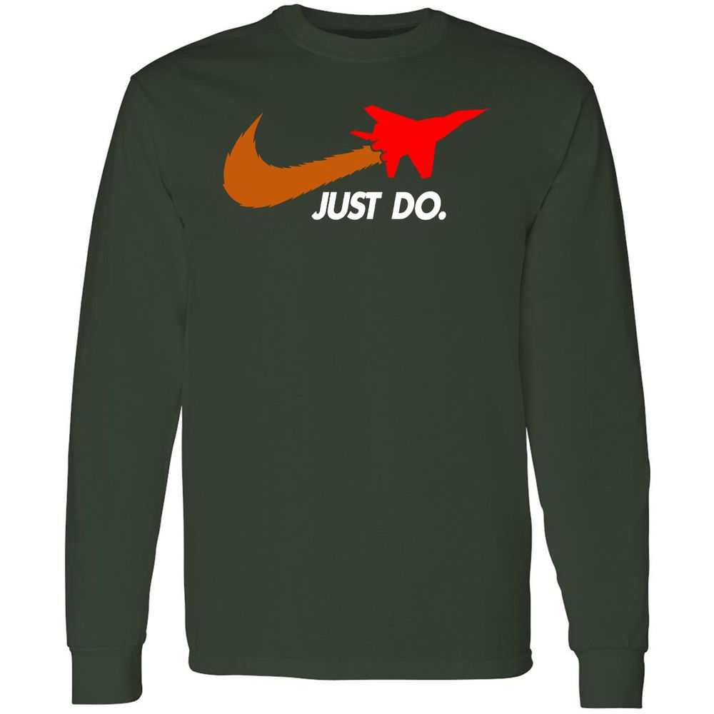 Long Sleeve T-Shirt - J5AWPKGW - Forest Green - 4