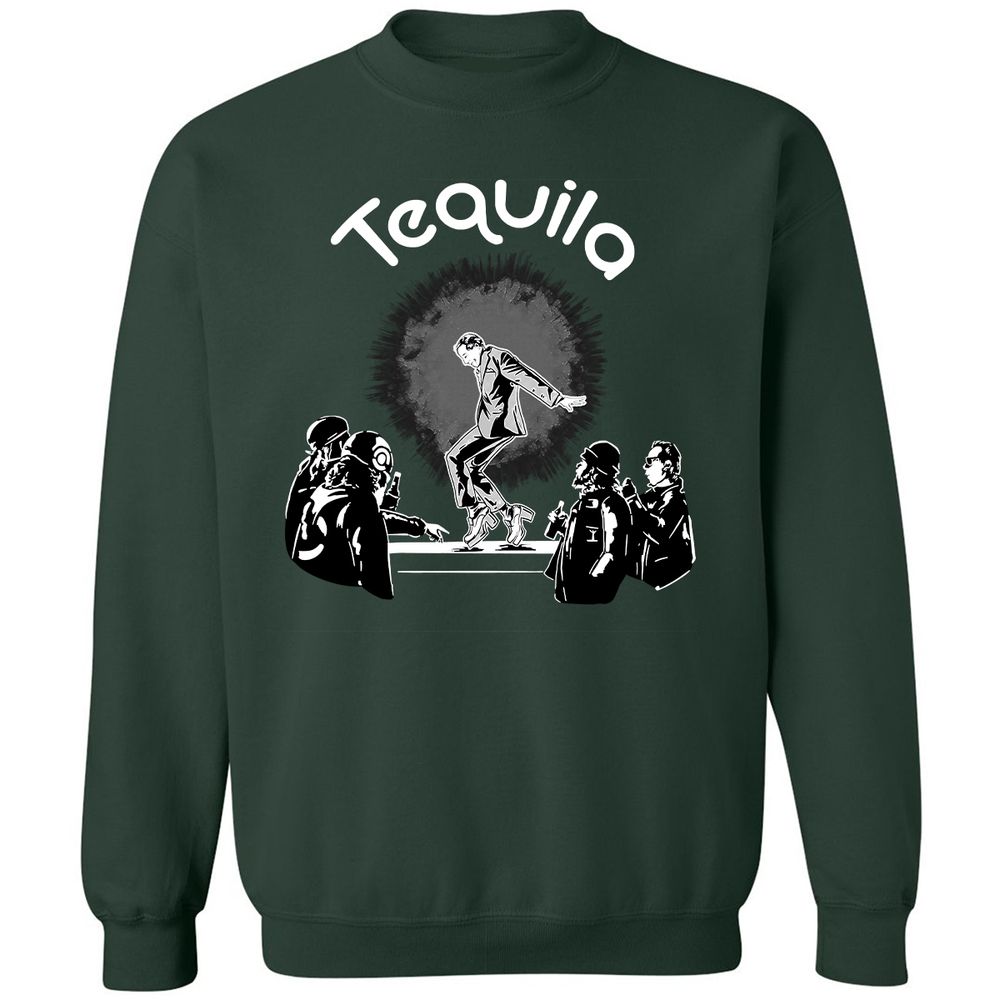 Classic Unisex Sweatshirt - DX55EFZU - Forest Green - 4
