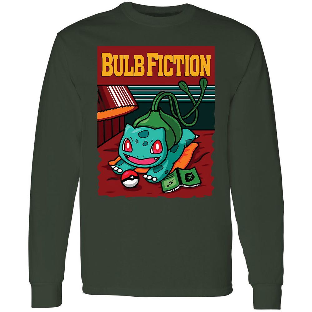 Long Sleeve T-Shirt - 5P5YB9WM - Forest Green - 4