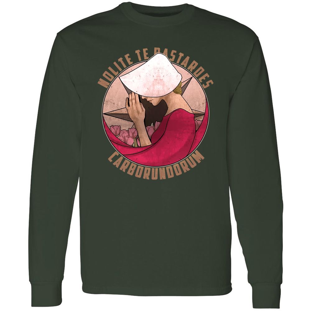 Long Sleeve T-Shirt - WA37C7AA - Forest Green - 4