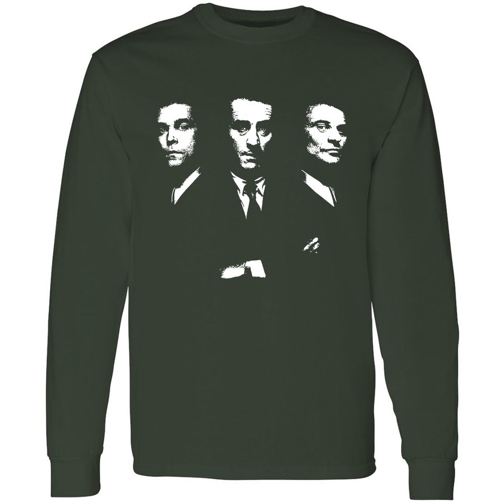 Long Sleeve T-Shirt - 689XYGLW - Forest Green - 4