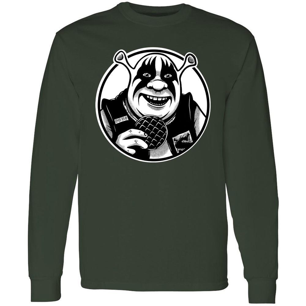 Long Sleeve T-Shirt - N9HN85C2 - Forest Green - 4