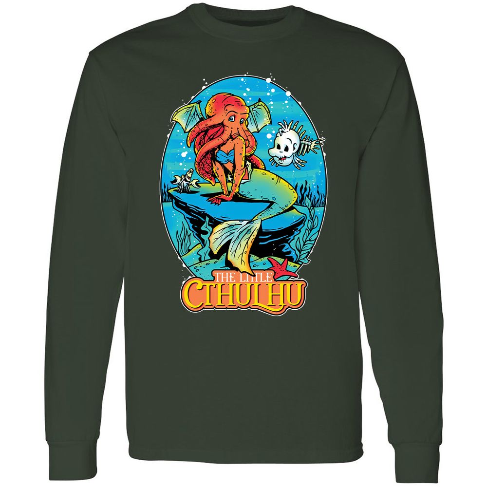 Long Sleeve T-Shirt - TQNR2KMW - Forest Green - 4