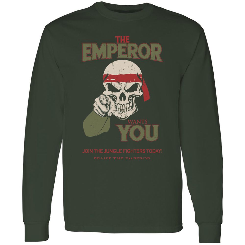 Long Sleeve T-Shirt - X6531H7H - Forest Green - 4