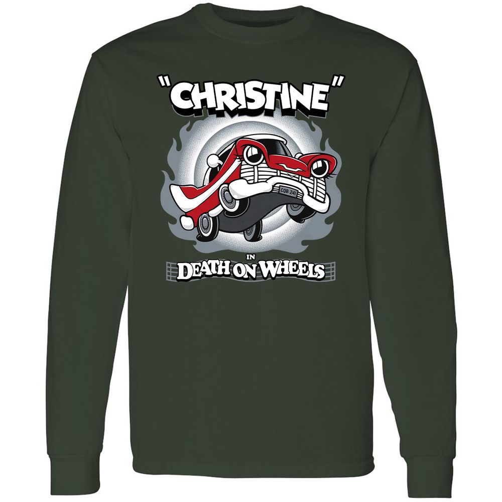 Long Sleeve T-Shirt - NXKC3LQ6 - Forest Green - 4