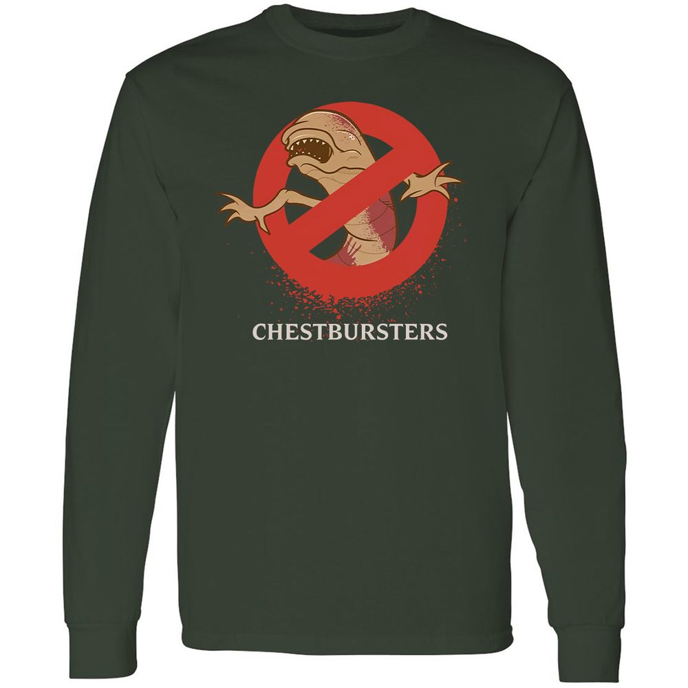 Long Sleeve T-Shirt - DDNML9F3 - Forest Green - 4