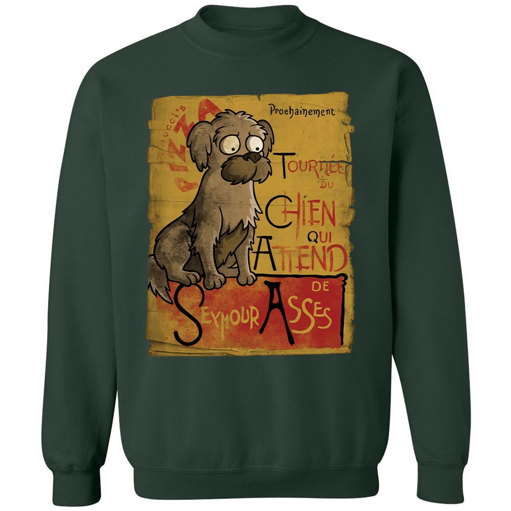 Classic Unisex Sweatshirt - TQRERRJT - Forest Green - 4