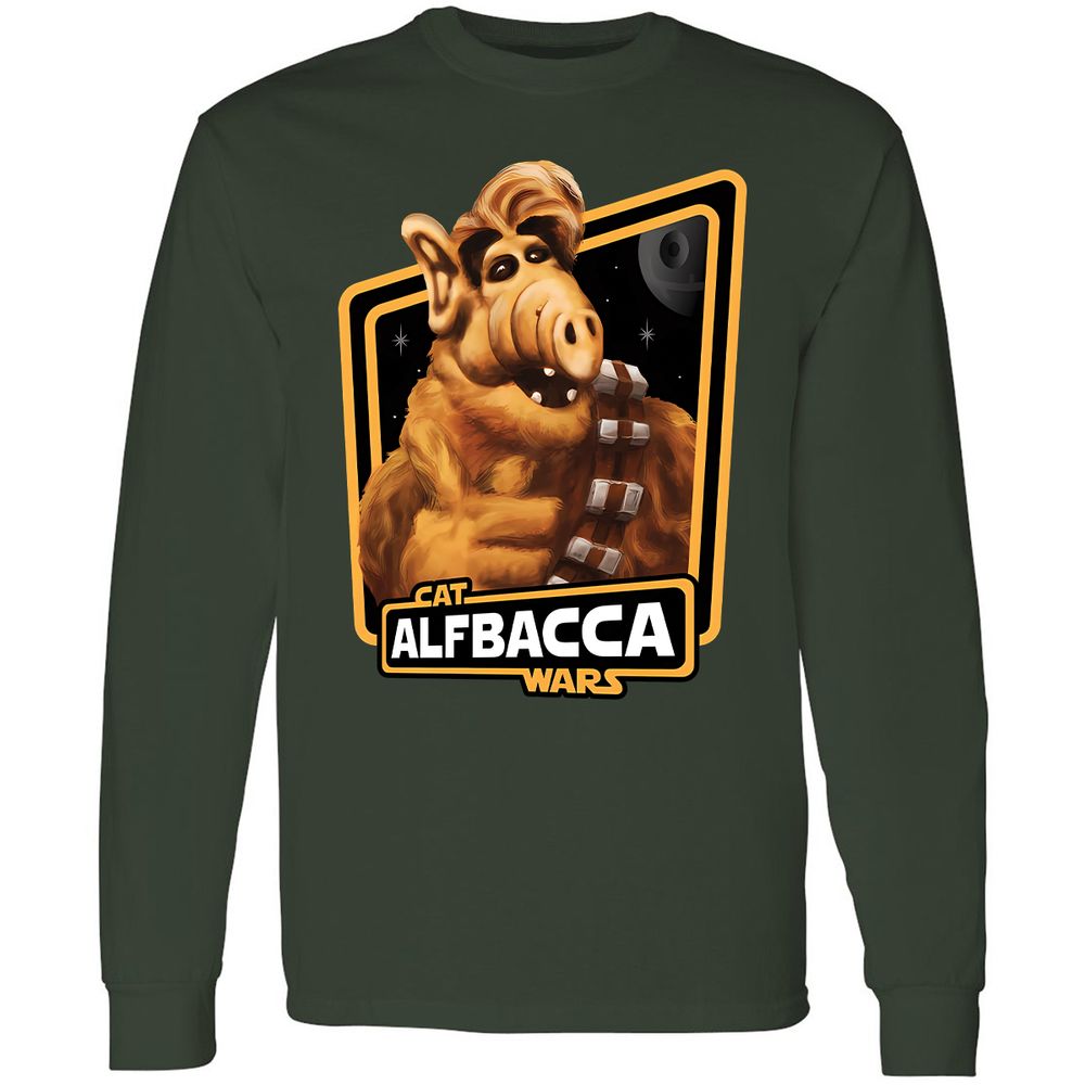 Long Sleeve T-Shirt - EL9HGYJY - Forest Green - 4