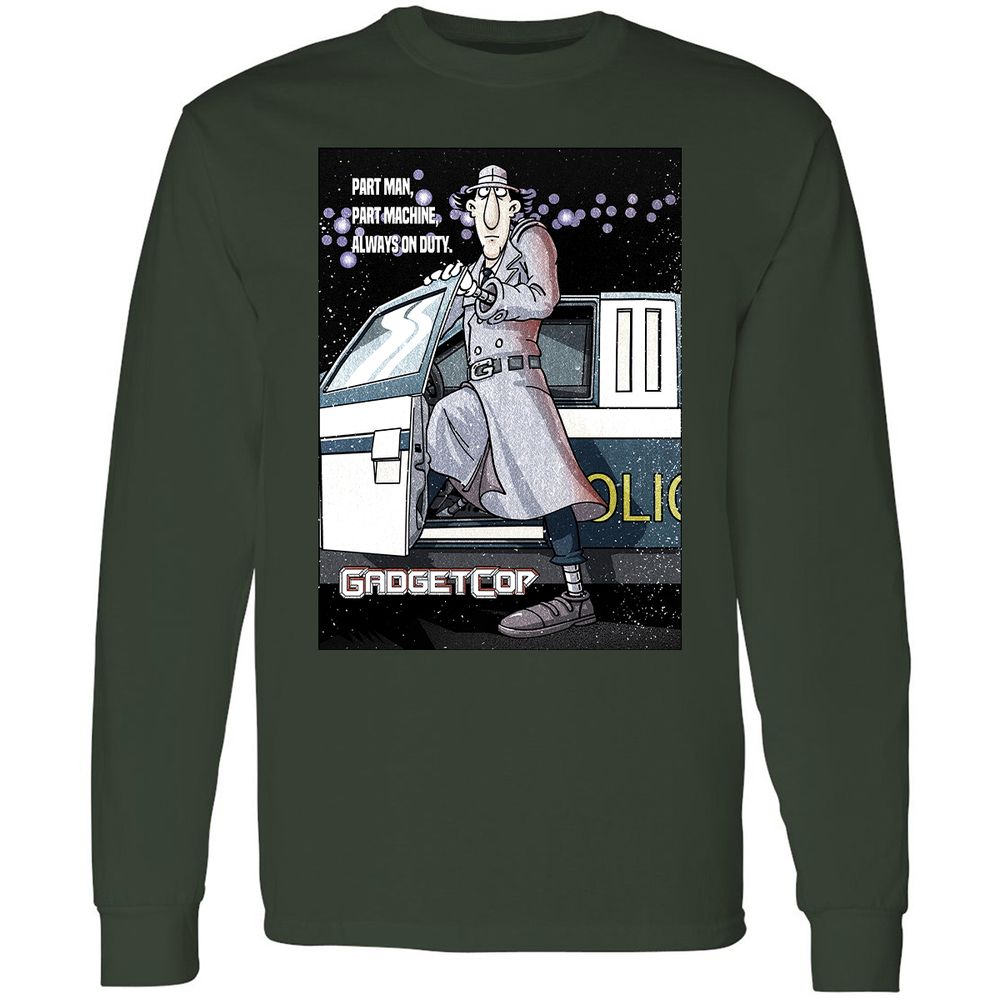 Long Sleeve T-Shirt - 5612Z86Z - Forest Green - 4