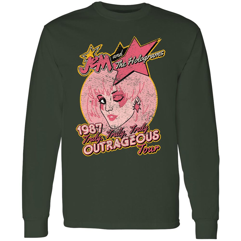 Long Sleeve T-Shirt - KNQA7F52 - Forest Green - 4