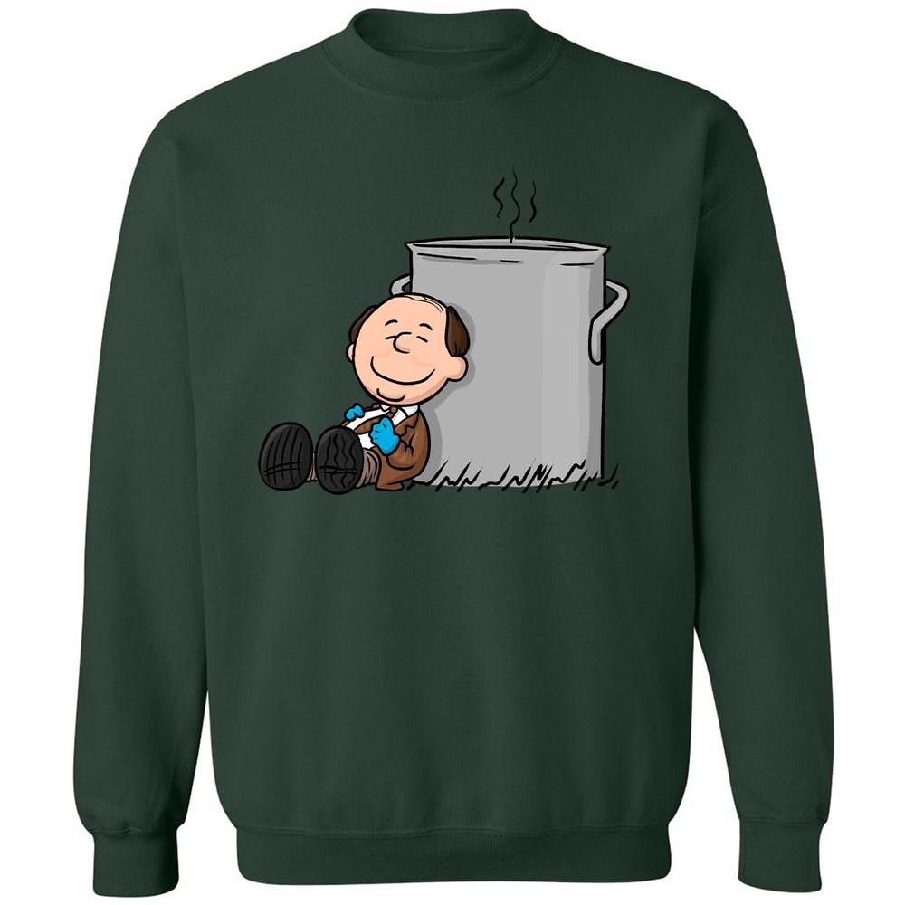 Classic Unisex Sweatshirt - L85GHEB7 - Forest Green - 4