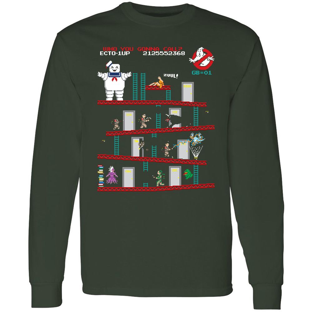 Long Sleeve T-Shirt - 56U48UDJ - Forest Green - 4