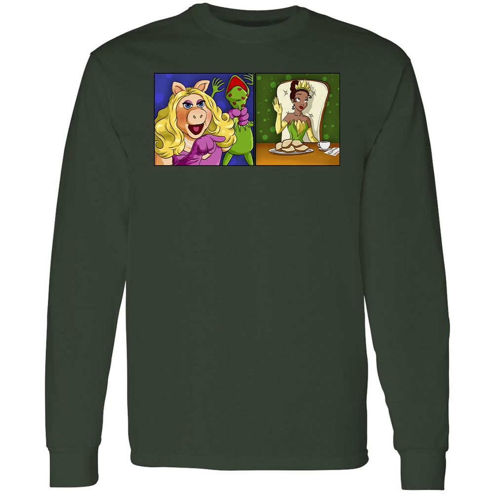 Long Sleeve T-Shirt - 3JU3ZV7D - Forest Green - 4