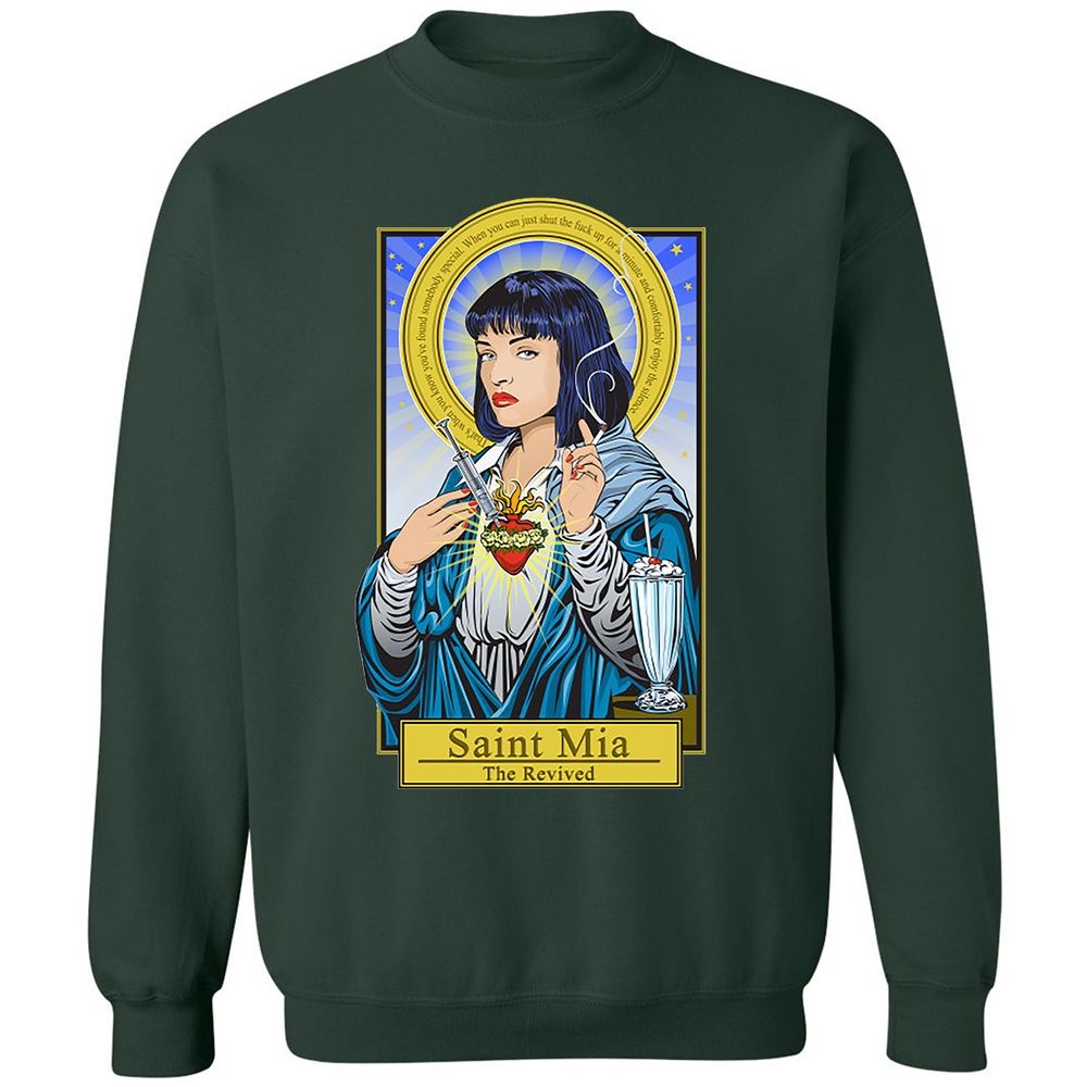 Classic Unisex Sweatshirt - Y8E346ZF - Forest Green - 4