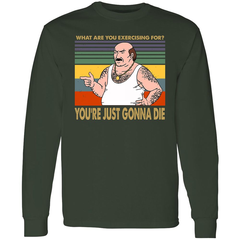 Long Sleeve T-Shirt - BCX3583Q - Forest Green - 4