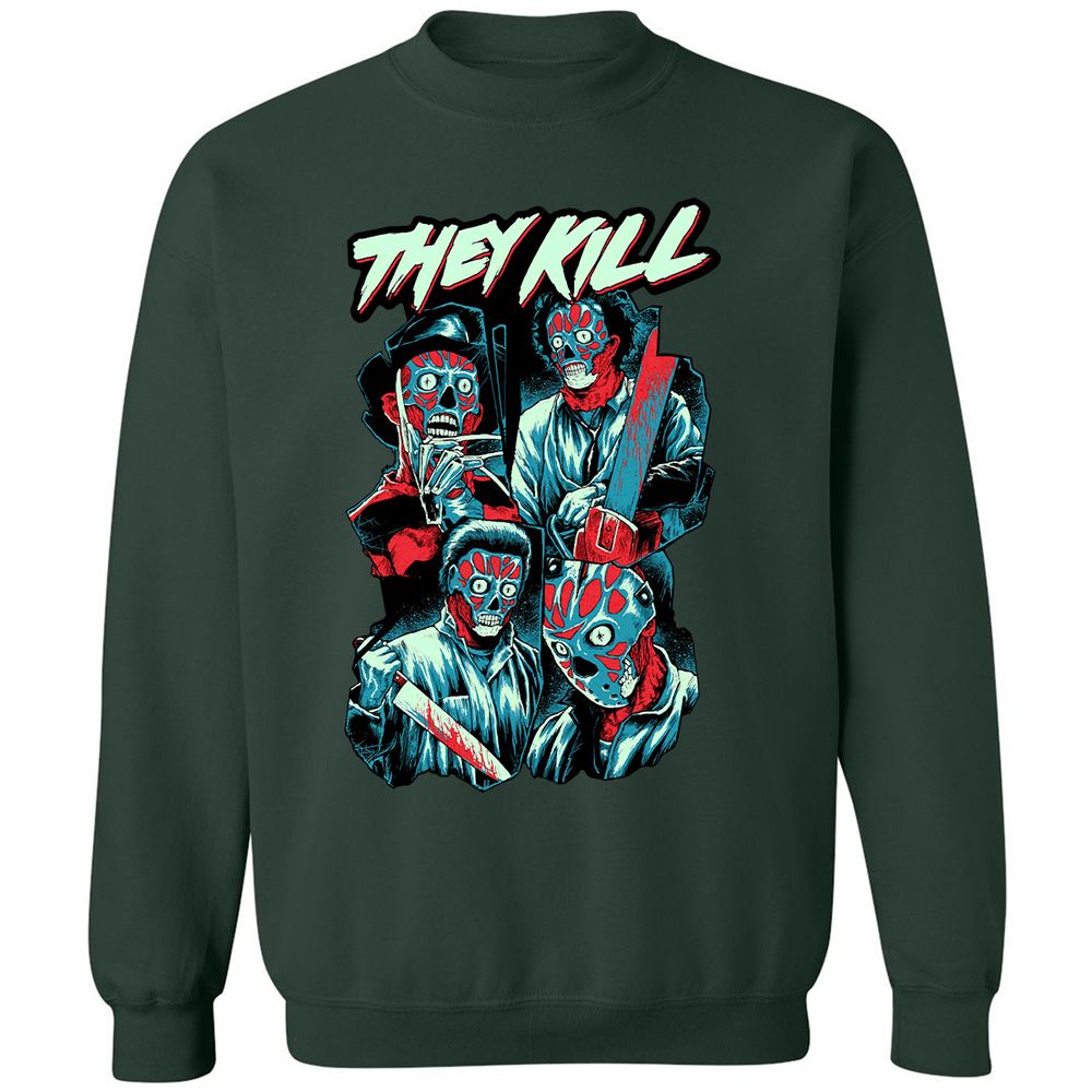 Classic Unisex Sweatshirt - HVH2KVZN - Forest Green - 4