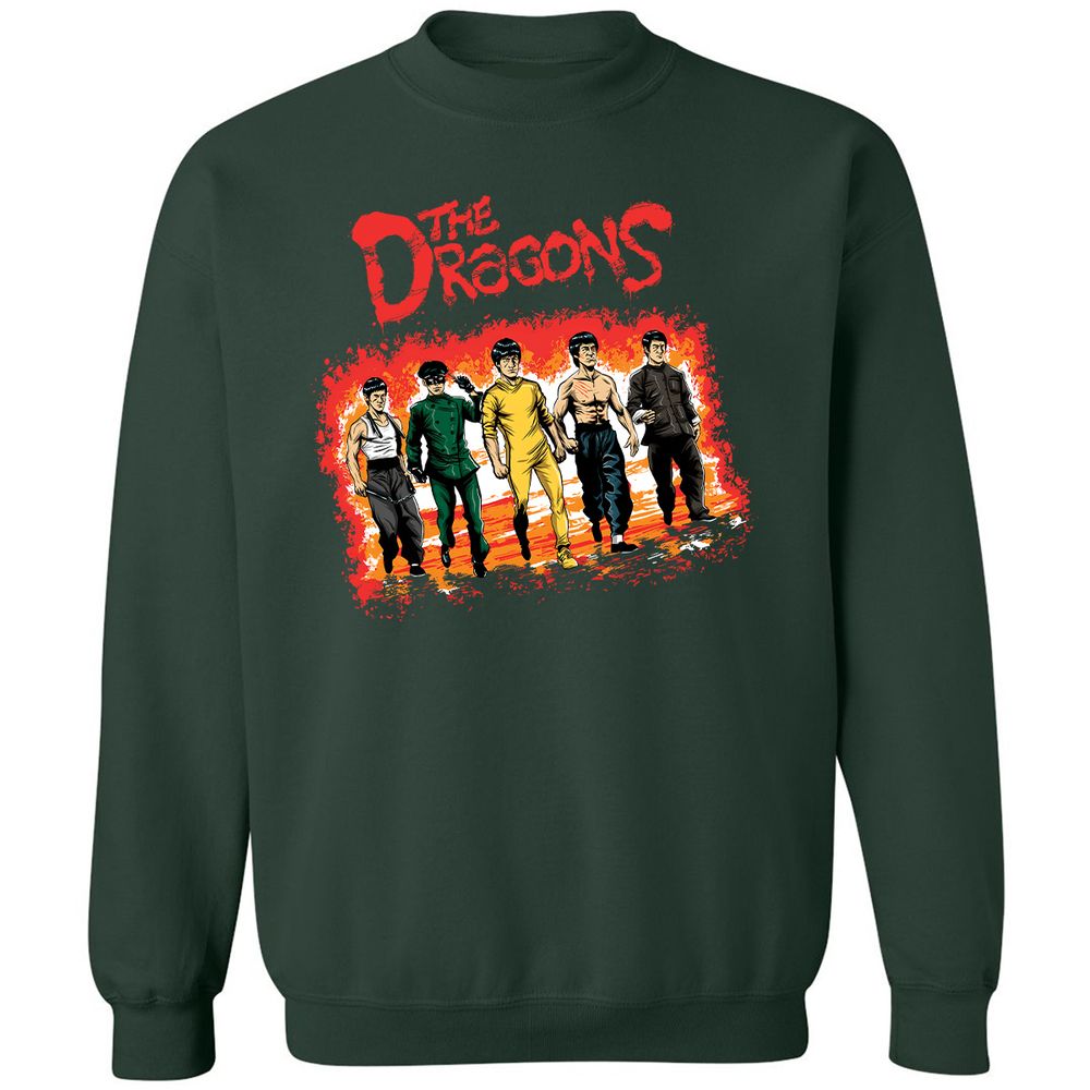 Classic Unisex Sweatshirt - B3XUGB4M - Forest Green - 4