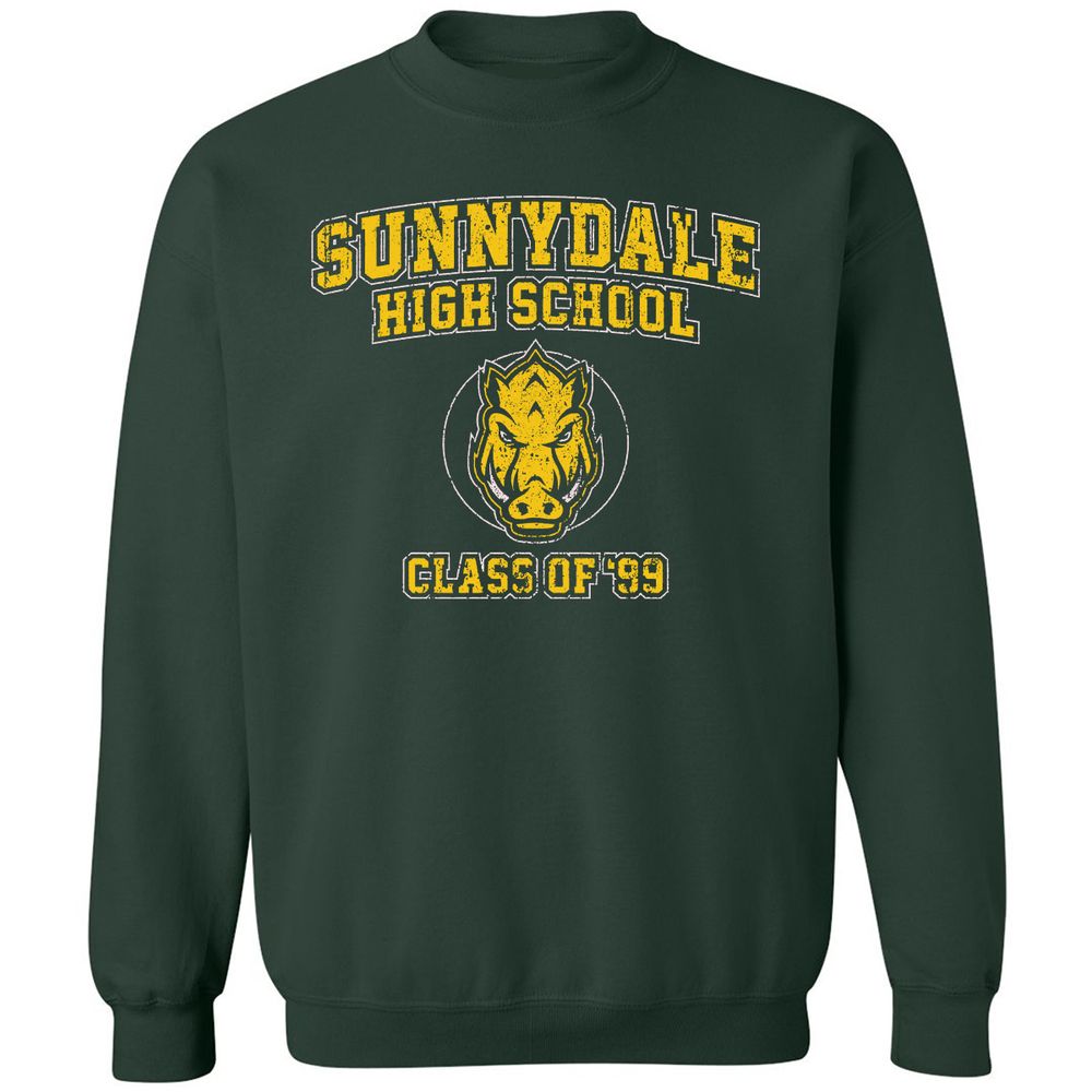 Classic Unisex Sweatshirt - EBKEYGZQ - Forest Green - 4