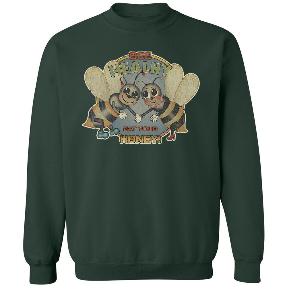 Bee Healthy Eat Your Honey - Forest Green - 4