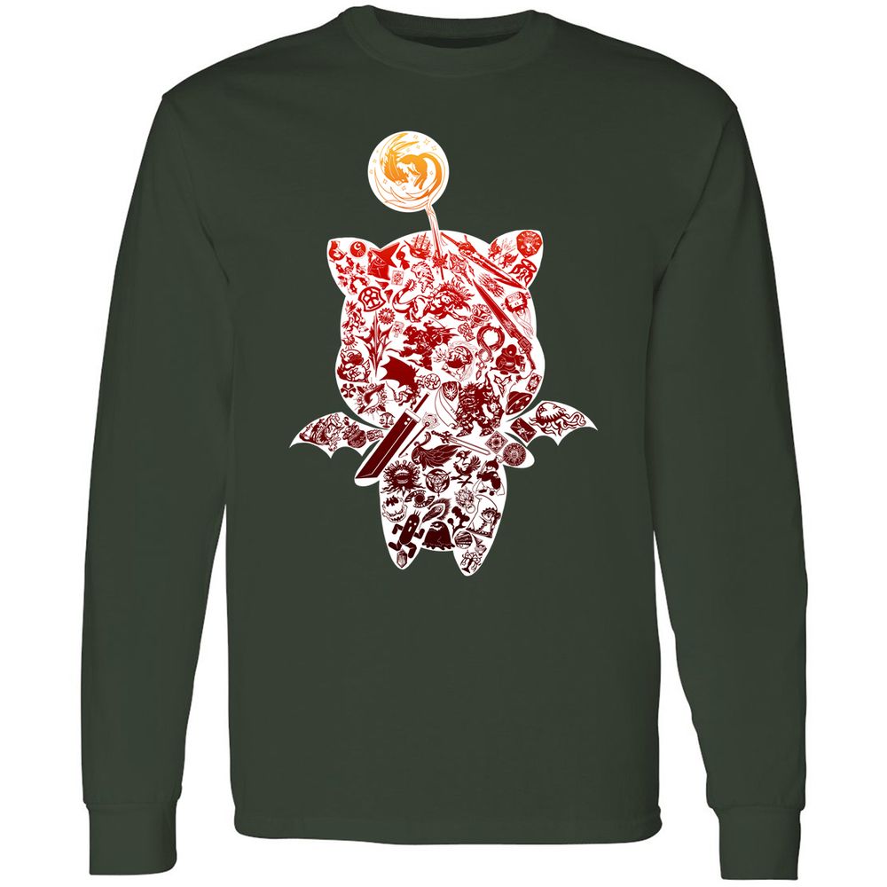 Long Sleeve T-Shirt - P65JJK2T - Forest Green - 4