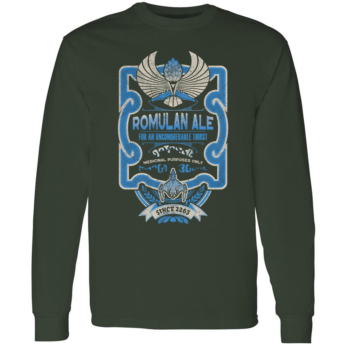 Long Sleeve T-Shirt - JGSHP5Q3 - Forest Green - 4