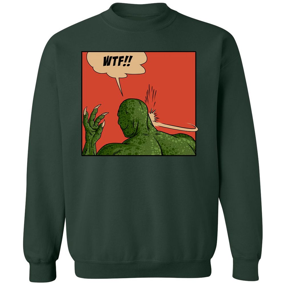 Classic Unisex Sweatshirt - VA82AV7E - Forest Green - 4