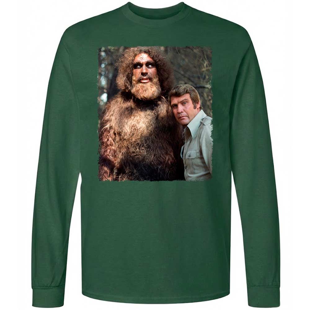 Long Sleeve T-Shirt - RAHPETXA - Forest Green - 4