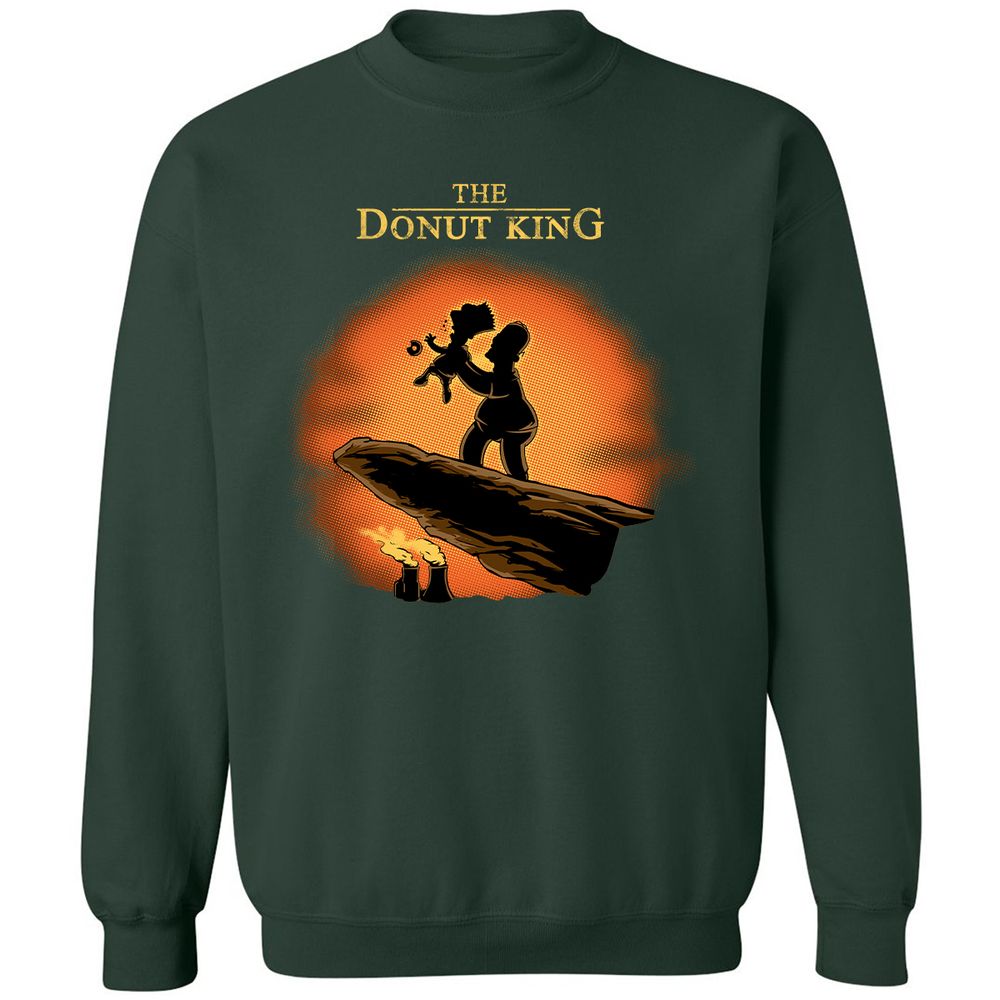 Classic Unisex Sweatshirt - TQQQQMCD - Forest Green - 4