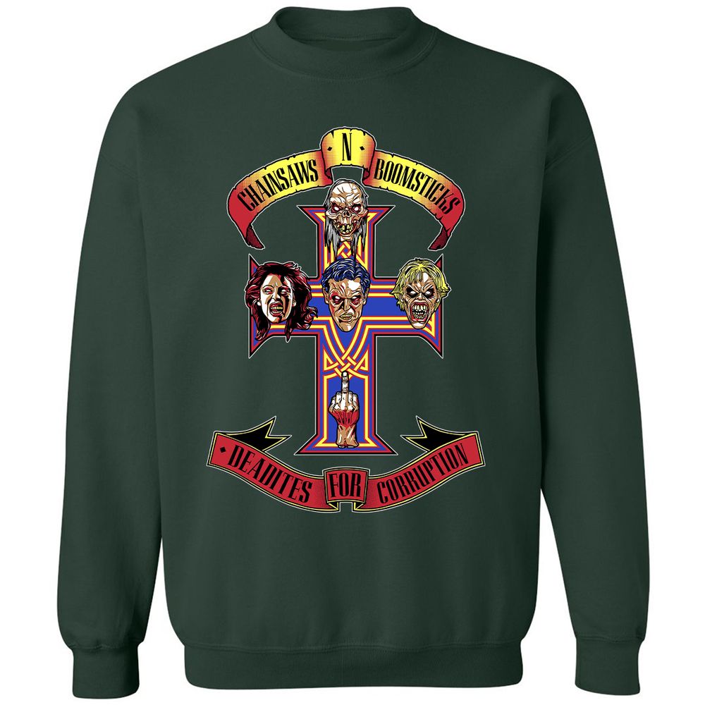 Classic Unisex Sweatshirt - 65DXEA3B - Forest Green - 4