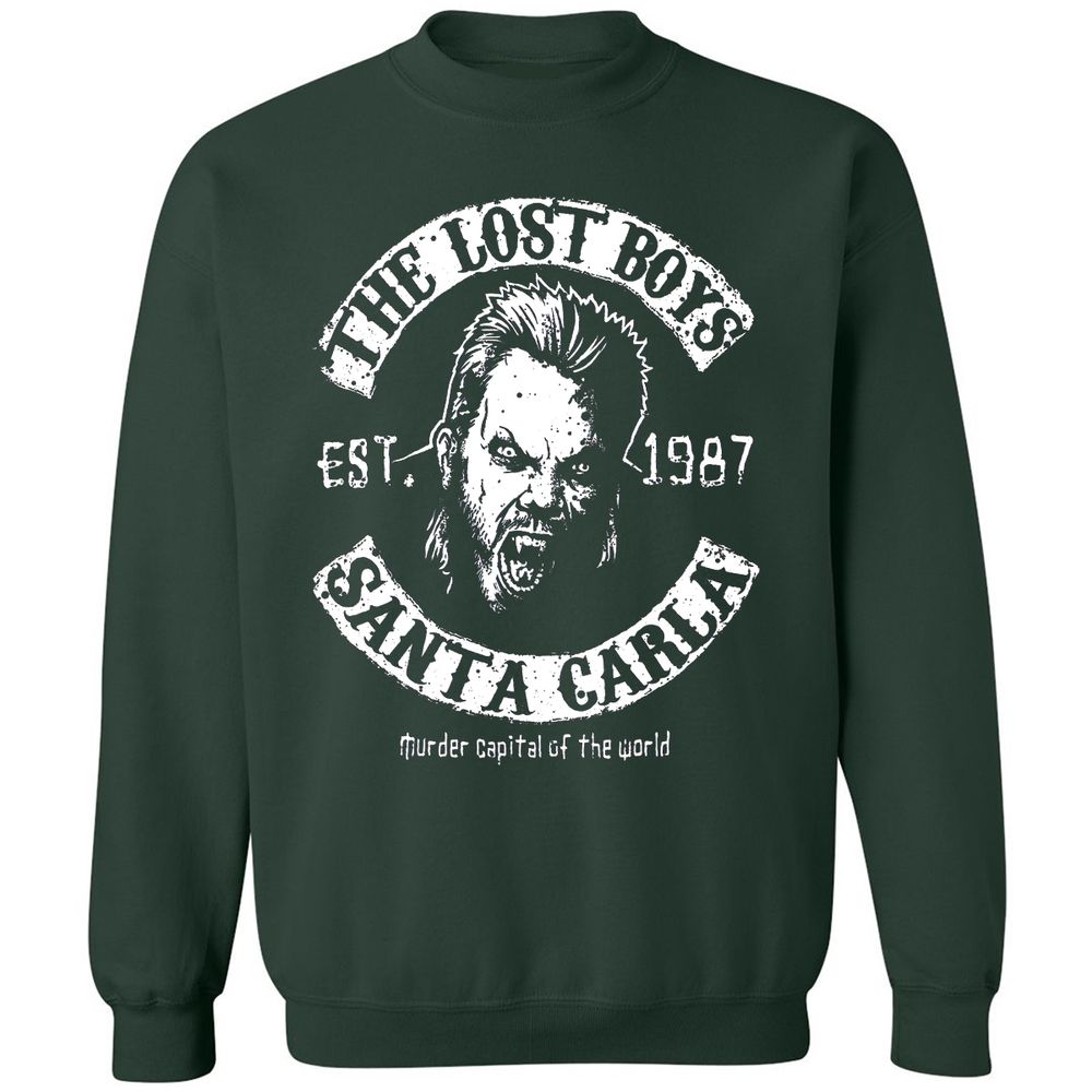 Classic Unisex Sweatshirt - 9GGD51RB - Forest Green - 4