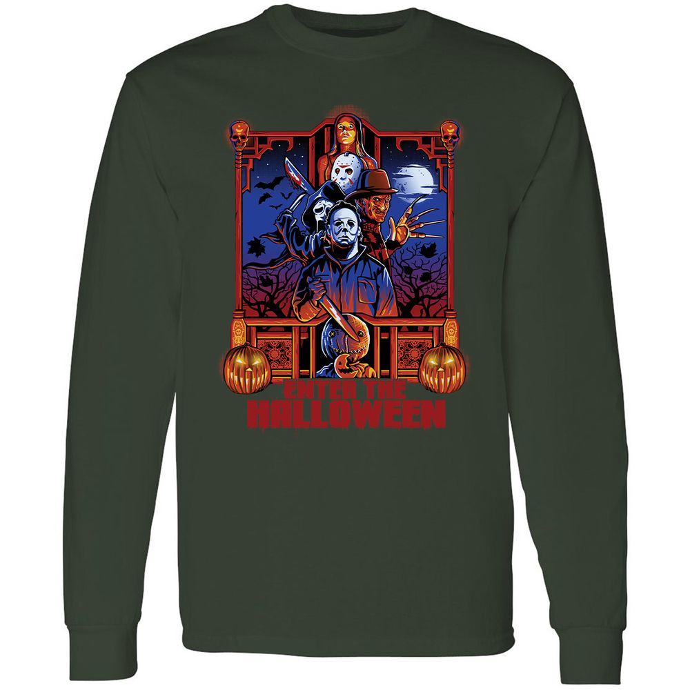 Long Sleeve T-Shirt - CHRRBYG8 - Forest Green - 4