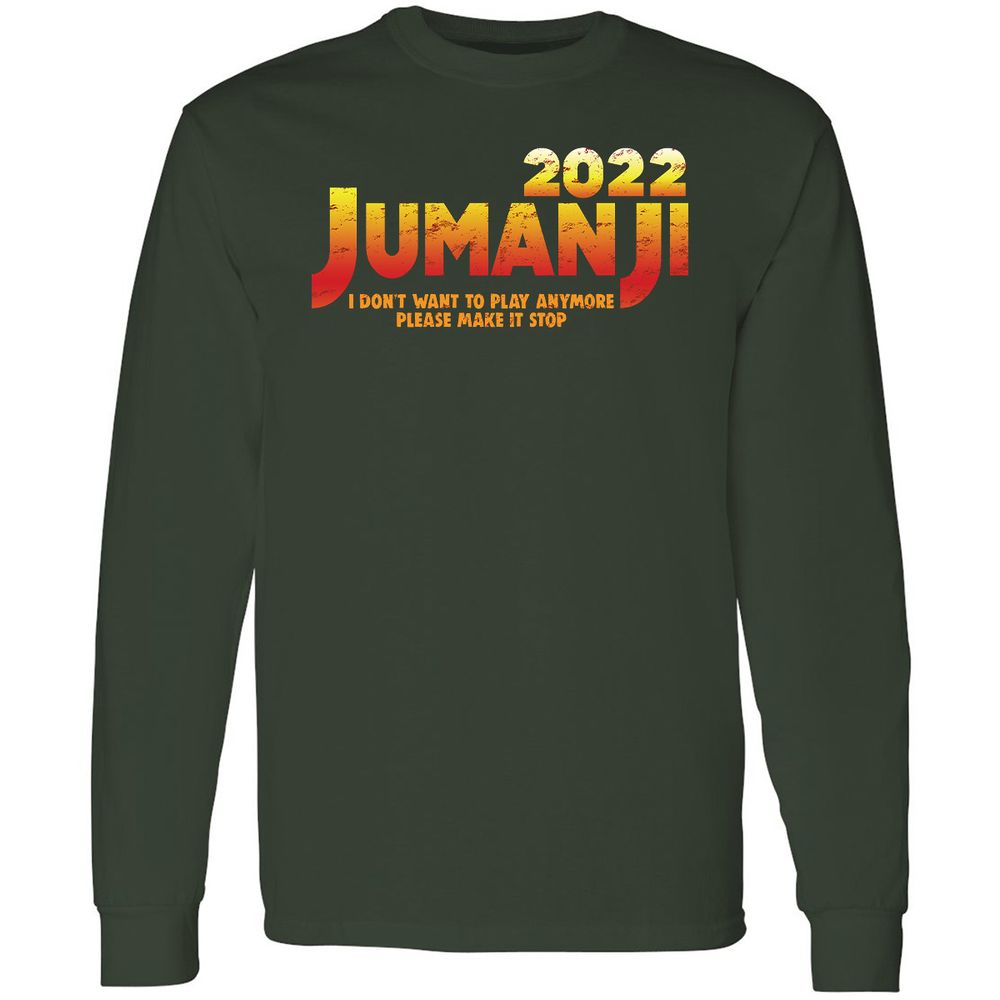 Long Sleeve T-Shirt - WD7WBZV5 - Forest Green - 4