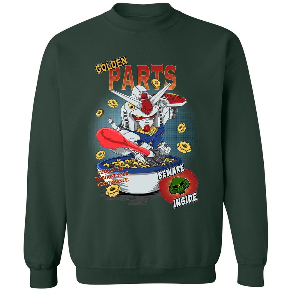 Classic Unisex Sweatshirt - VCRZV4LB - Forest Green - 4
