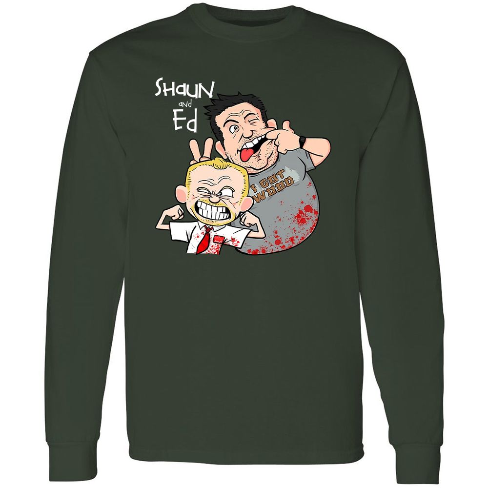 Long Sleeve T-Shirt - A64TAW8W - Forest Green - 4