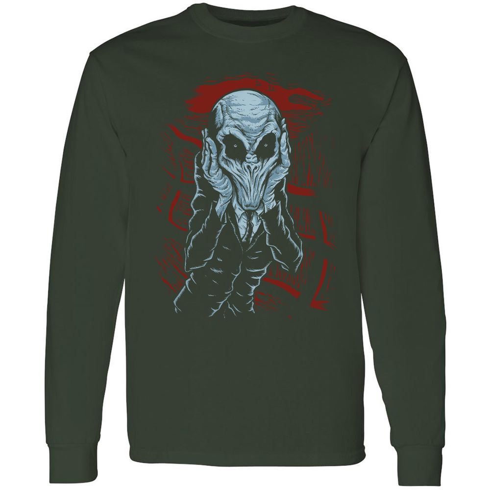 Long Sleeve T-Shirt - 5DBD1R26 - Forest Green - 4