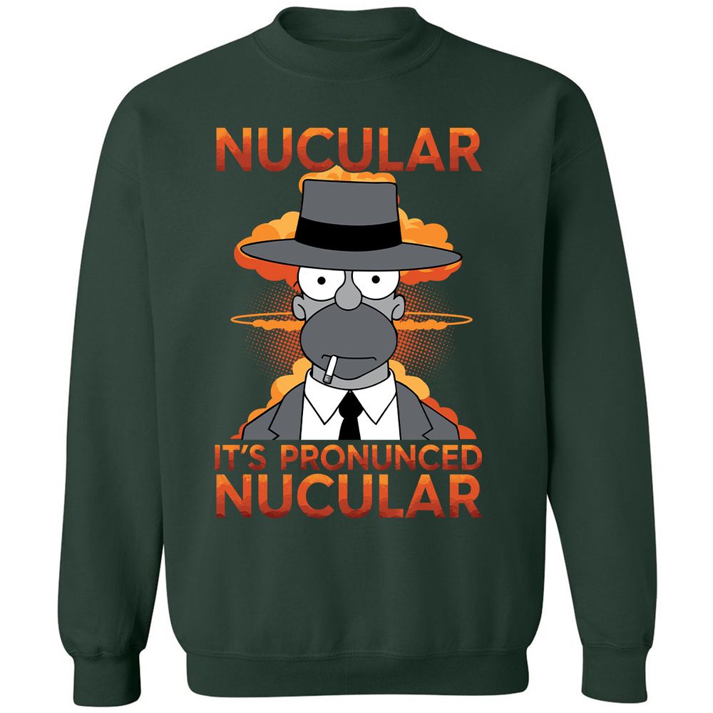 Classic Unisex Sweatshirt - X9FB6YWW - Forest Green - 4