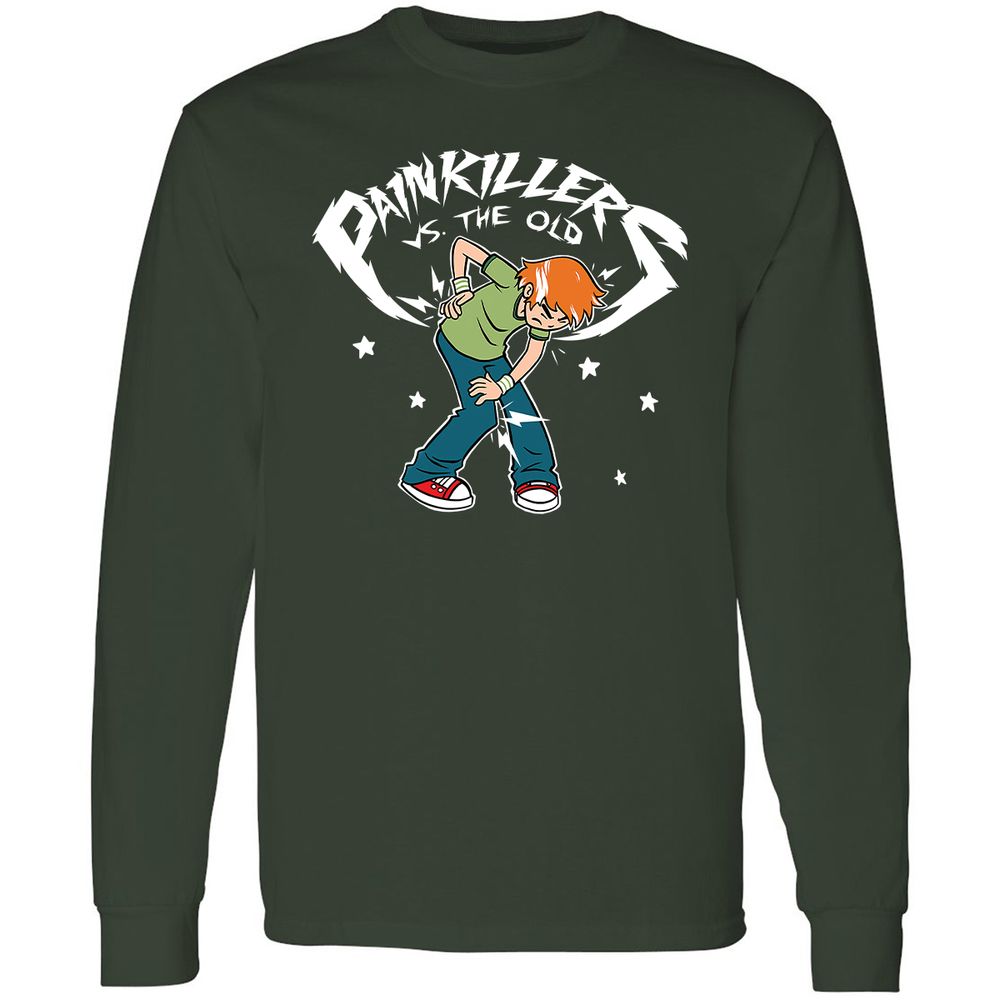 Long Sleeve T-Shirt - Y1E9FEEN - Forest Green - 4