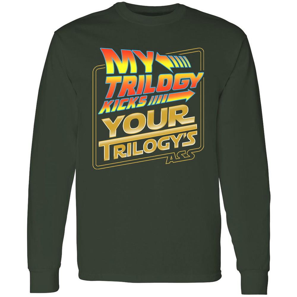 Long Sleeve T-Shirt - PEB8YLUH - Forest Green - 4