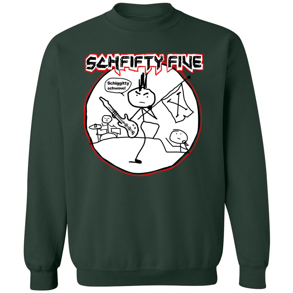 Classic Unisex Sweatshirt - 3DSJB4RN - Forest Green - 4