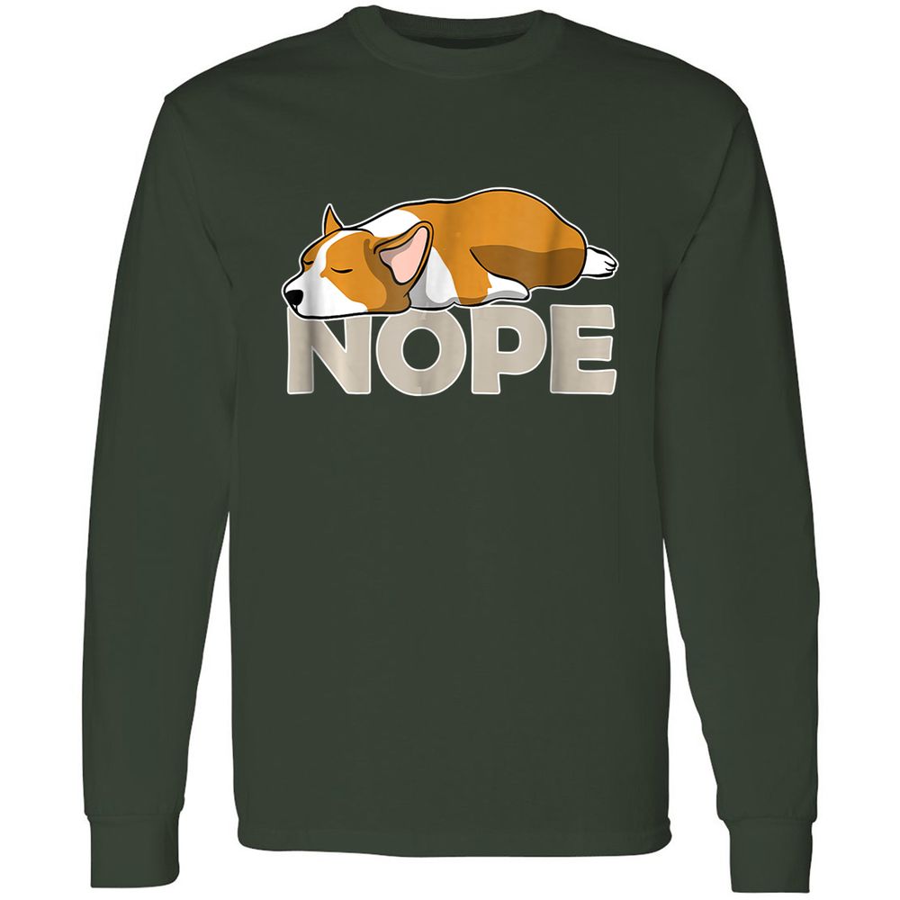 Long Sleeve T-Shirt - JQBJFHB2 - Forest Green - 4