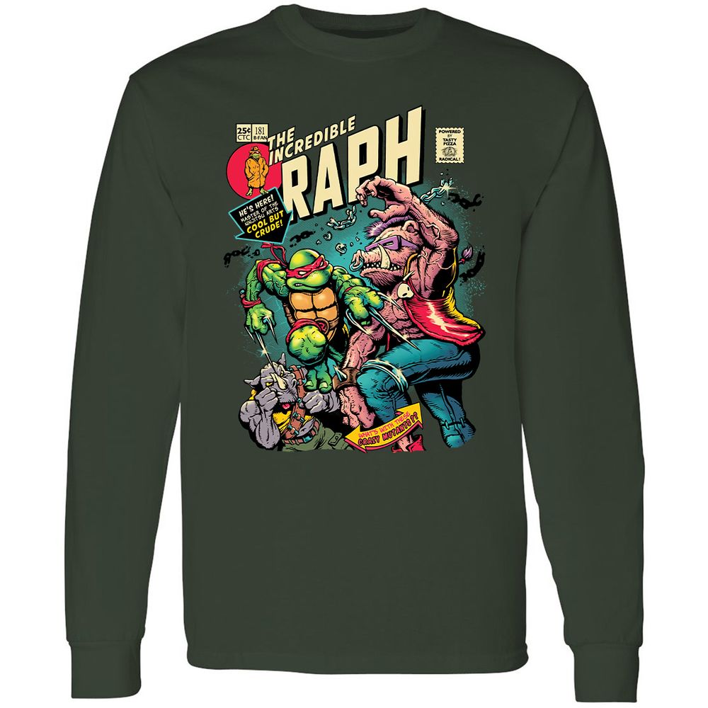 Long Sleeve T-Shirt - JCA51GRG - Forest Green - 4