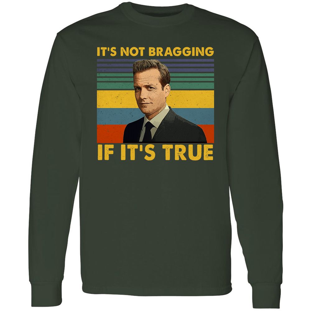 Long Sleeve T-Shirt - Q5EEFYQA - Forest Green - 4