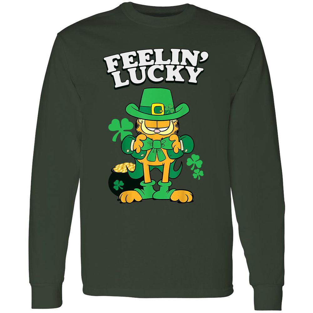 Long Sleeve T-Shirt - 6NHB94ND - Forest Green - 4